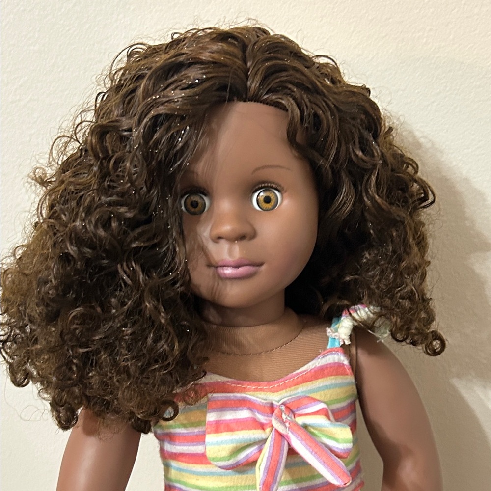 My Life As 18” Doll with Striped Jumpsuit - Picture 6 of 6